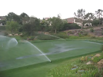Irrigation during the Shady Canyon leaching study